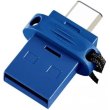 USB флеш Verbatim  DUAL DRIVE 32 ГБ (USB 3.2 Gen 1) -синій