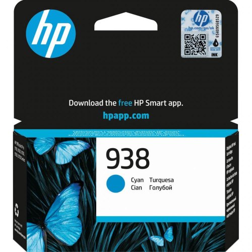 Картридж HP 938 Cyan Original Ink Cartridge