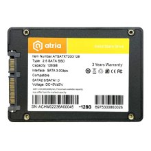 Накопичувач 2.5 SSD 128GB ATRIA XT200 (ATSATXT200/128)