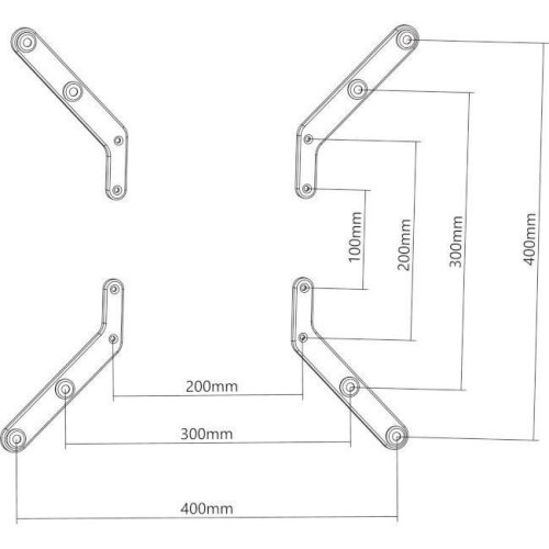 Адаптер Brateck LCD-201R LCD-201R