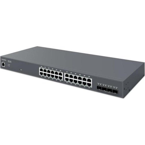 Комутатор ENGENIUS ECS1528 24xGbE + 4xSFP+ L2+ Cloud