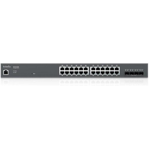 Комутатор ENGENIUS ECS1528 24xGbE + 4xSFP+ L2+ Cloud
