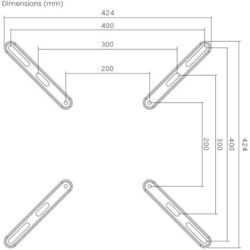 Адаптер Brateck LCD-201F LCD-201F