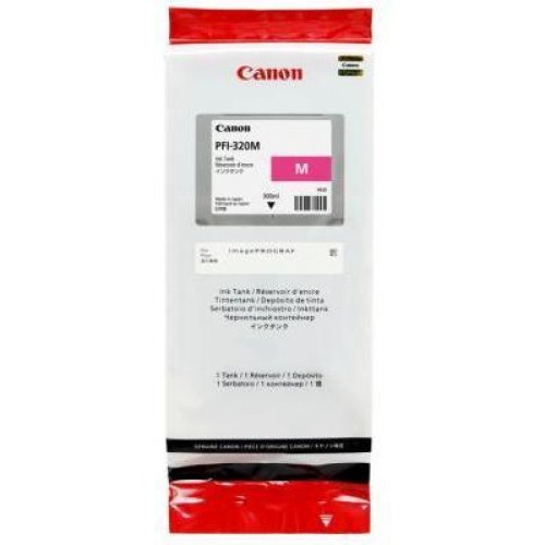 Чорнила Canon малинові 300 мл PFI-320 Magenta (300 ml)