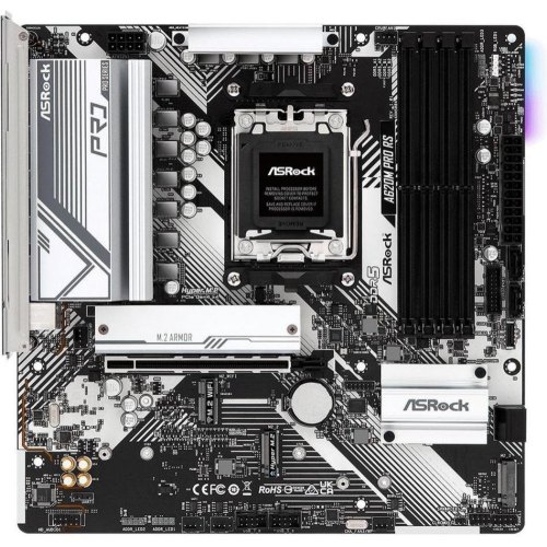 Mатеринська плата ASRock A620M PRO RS sAM5 A620 4xDDR5 3xM.2 DP HDMI mATX
