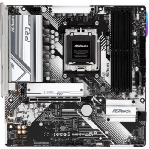 Mатеринська плата ASRock A620M PRO RS sAM5 A620 4xDDR5 3xM.2 DP HDMI mATX