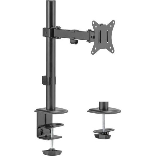 Кронштейн Brateck LDT66-C011, 17 - 32, до 9 кг,  VESA від 75x75 до 100x100Кут нахилу: +45°~-45°, По LDT66-C011