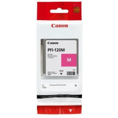 Чорнила Canon малинові 130 мл PFI-120 Magenta (130 ml)