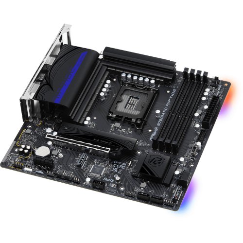 Mатеринська плата ASRock B760M PG RIPTIDE s1700 B760 4 xDDR5 2xM.2 DP HDMI mATX