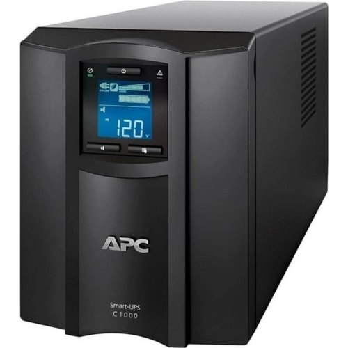 ДБЖ APC 600W/1000VA,L-I,USB,LCD,SmartConnect SMC1000IC