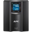ДБЖ APC 600W/1000VA,L-I,USB,LCD,SmartConnect SMC1000IC