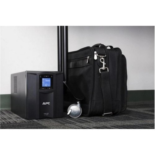 ДБЖ APC 600W/1000VA,L-I,USB,LCD,SmartConnect SMC1000IC