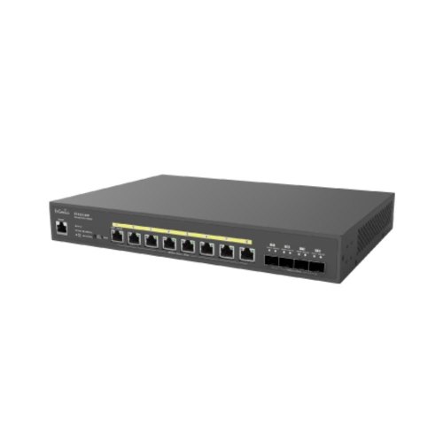 Комутатор ENGENIUS ECS2512FP 8x2.5GbE + 4x10Gb SFP+ L2+ 240W Cloud