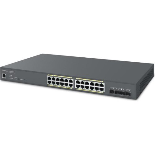 Комутатор ENGENIUS ECS1528P 24xGbE + 4x10Gb SFP+ L2+ 240W Cloud