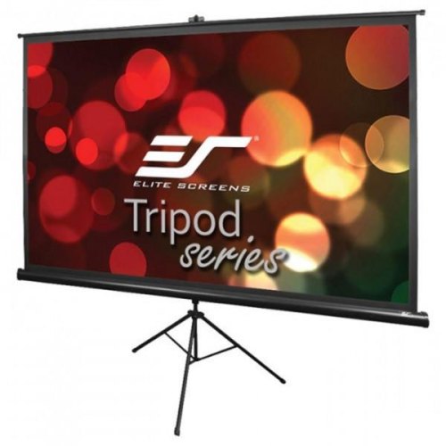 проекційний Екран на тринозі,мобільний ELITE SCREENS T72UWH 72(16:9)160*89см