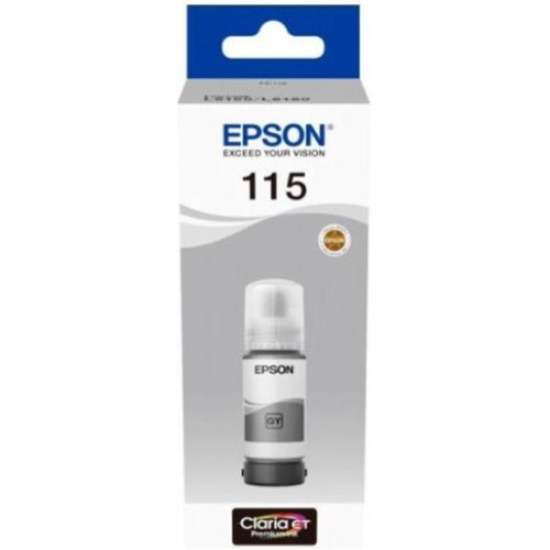 Картридж EPSON сірий 115 EcoTank Grey ink bottle