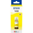 Чорнило EPSON жовте 70 мл для L8050, L18050 108 EcoTank Yellow ink bottle