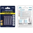 Батарейка ESPERANZA AAA 4 шт EZB102 (AAA x 4)