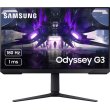 Монітор Samsung LS27DG300EIXCI, 27, ігровий VA, FHD, 180 Гц, HDMI, DP