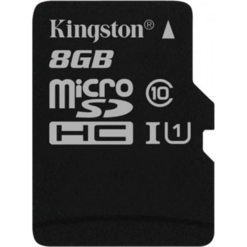 microSDXC 8GB Kingston C10 A1 Industrial UHS-I Speed Class U3, V30, A1 SDCIT2/8GB