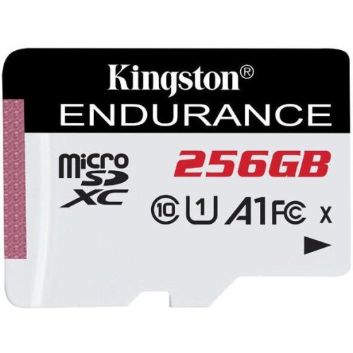 microSDXC 256GB Kingston Endurance C1 0 A1 UHS-I Card Only SDCE/256GB