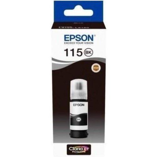 Картридж EPSON чорний 115 EcoTank Black ink bottle