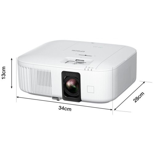 Проектор EPSON EH-TW6150 (LCD, 4K PRO-UHD, 2800Лм, 35000 :1,1,32 - 2,15:1, HDMI, USB, 10W)