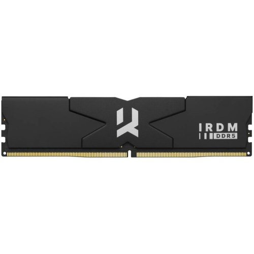 Модуль пам'яті, DDR5, (2x32) 64GB, 6000MHz, Goodram Black IR-6000D564L30/64GDC