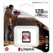 microSDXC 128GB Kingston Canvas React Plus UH S-II U3 V60 SDR2V6/128GB
