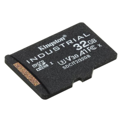 microSDXC 32GB Kingston C10 A1 Industrial UHS-I Speed Class U3, V30, A1 SDCIT2/32GB