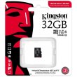 microSDXC 32GB Kingston C10 A1 Industrial UHS-I Speed Class U3, V30, A1 SDCIT2/32GB