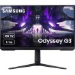 Монітор Samsung LS24DG300EIXCI, 24, ігровий VA, FHD, 180 Гц, HDMI, DP