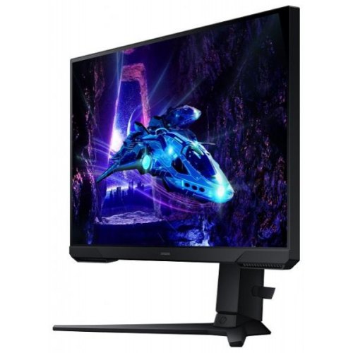 Монітор Samsung LS24DG300EIXCI, 24, ігровий VA, FHD, 180 Гц, HDMI, DP