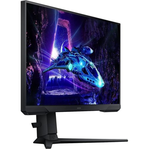 Монітор Samsung LS24DG300EIXCI, 24, ігровий VA, FHD, 180 Гц, HDMI, DP
