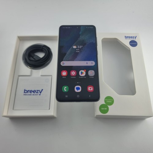 Смартфон Samsung Galaxy S21 FE 5G (G990B) 128Gb Graphite (SM-G990BZADSEK) USED **