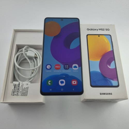 Смартфон Samsung Galaxy M52 5G (M526B) 128Gb White (SM-M526BZWHSEK) USED **