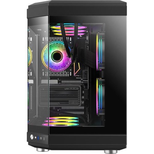 Корпус без БЖ, GAMEMAX HYPE Black