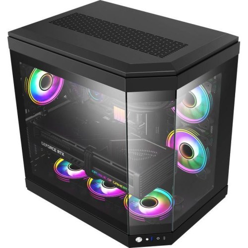 Корпус без БЖ, GAMEMAX HYPE Black