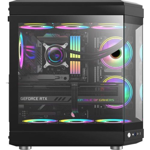 Корпус без БЖ, GAMEMAX HYPE Black