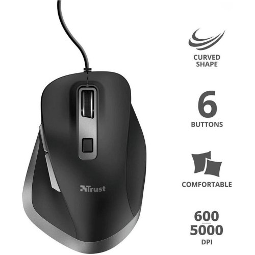 Мишка дротова Trust Fyda Mouse Eco