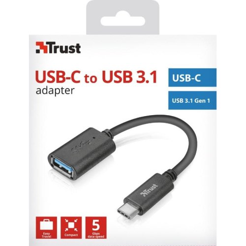Адаптер TRUST USB Type-C To USB3.0 USB Type-C to USB3.0