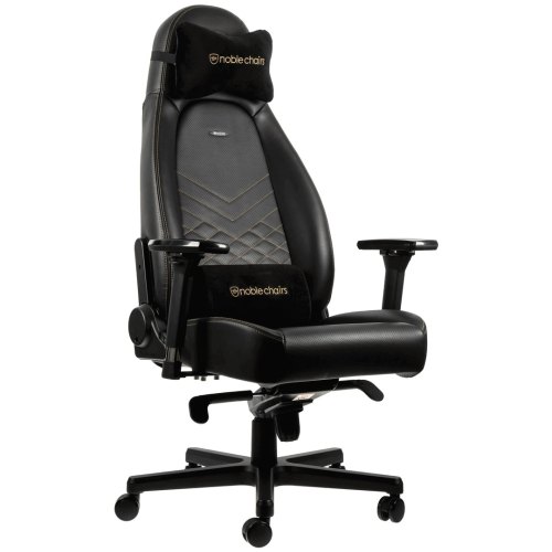 Крісло геймерське Noblechairs ICON Black/Gold