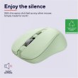 Мишка бездротова Trust Mydo Silent Optical Mouse, зелений