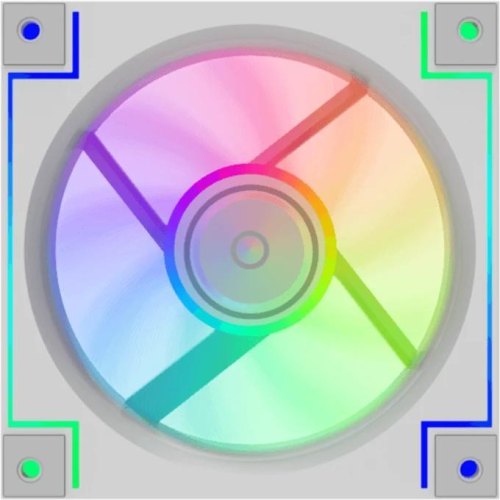 Кулер для корпусу GAMEMAX RD300 WH