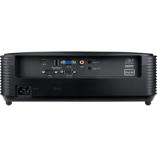 Проектор OPTOMA DW322(WXGA,3800Lm,22000:1,1.55-1.73:1,10W ,HDMI,RS232,USB A,6/10/15