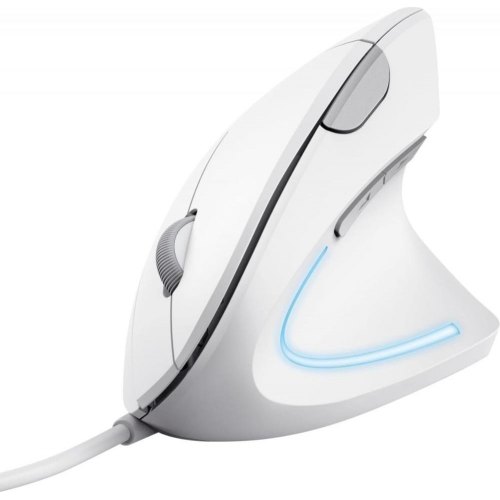 Мишка дротова Trust Verto Ergonomic Mouse, білий