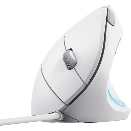 Мишка дротова Trust Verto Ergonomic Mouse, білий