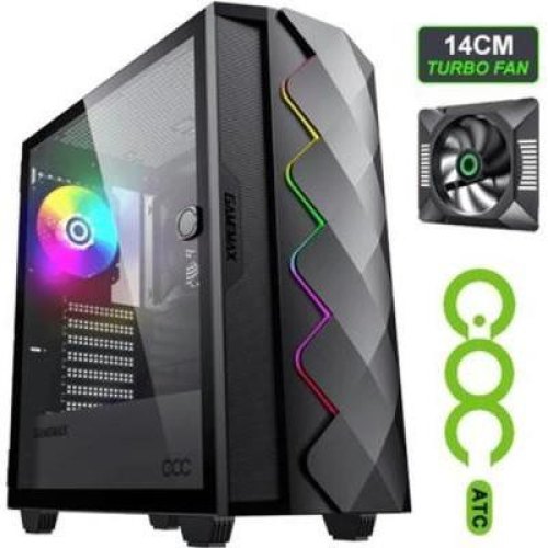 Корпус без БЖ, GAMEMAX Black Diamond COC