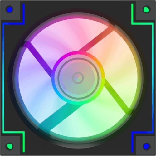 Кулер для корпусу GAMEMAX RD300 BK