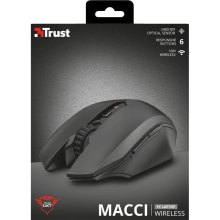 Мишка бездротова Trust GXT 115 Macci Wireless Gaming, чорний